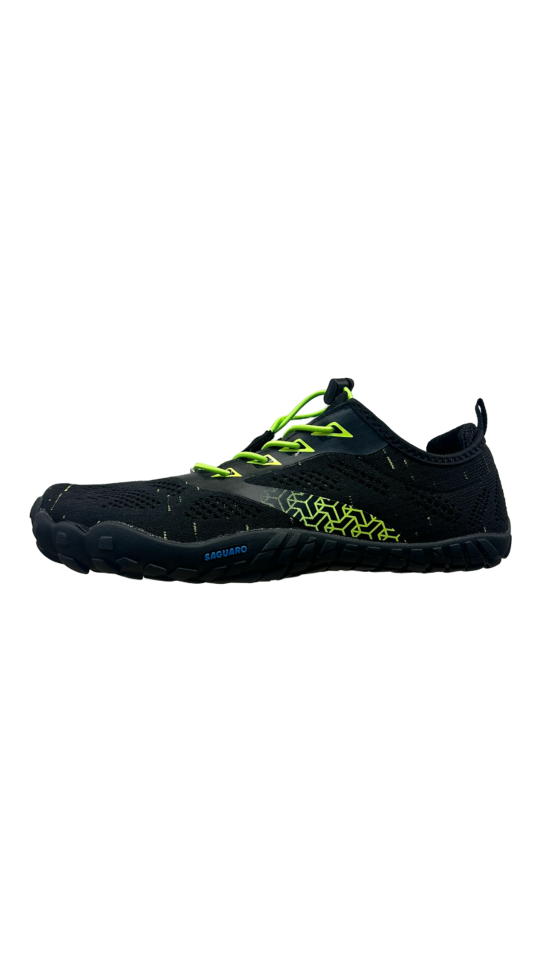 Deportiva Smart I negra y verde de Saguaro